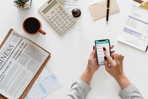 business owners invoices